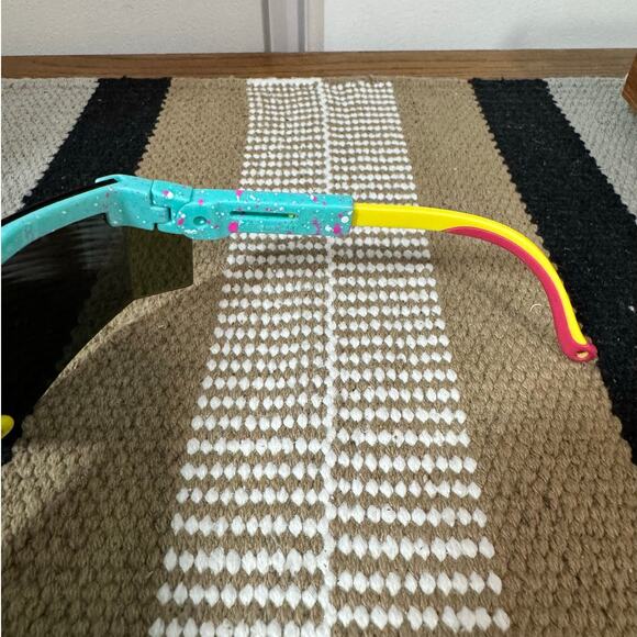 Pit Viper The Playmate 2000s Sunglasses Fair Preowned Retro Shield Sport Active - Picture 9 of 15